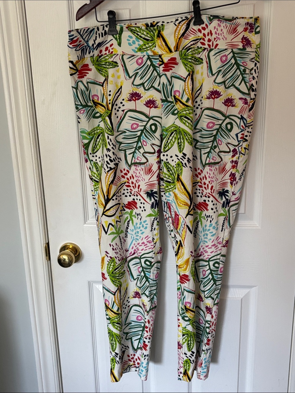 Joseph Ribkoff Tropical Pants - Picture 2 of 11